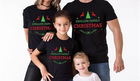 Christmas Family Matching T Shirts