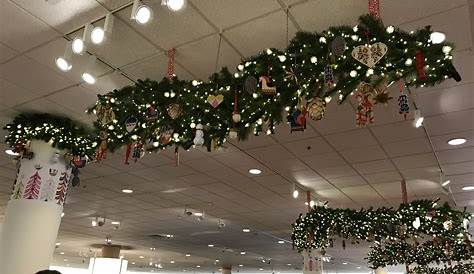 Christmas Garland Ceiling