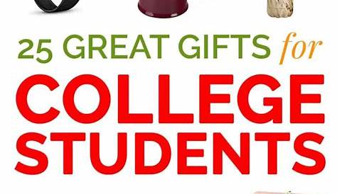 Christmas Gift Ideas For Broke College Students