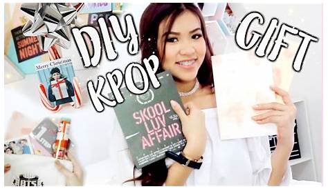 DIY Kpop Gift Guide Regalos Para Fans De Kpop Manualidades, Regalos