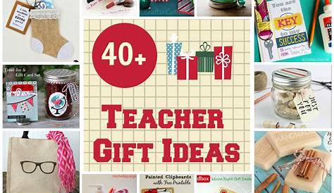 Christmas Gift Ideas For My Child's Teacher