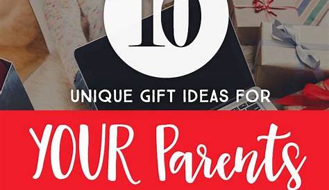 Christmas Gift Ideas For Your Parents