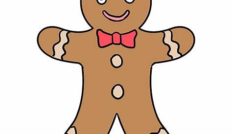 Christmas Gingerbread Drawing