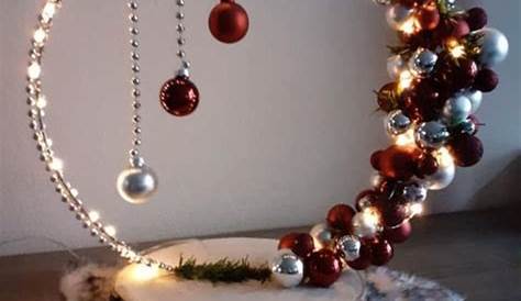 Christmas Hoop Table Decorations