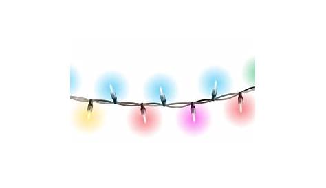 Free Christmas Lights Border Transparent, Download Free Christmas