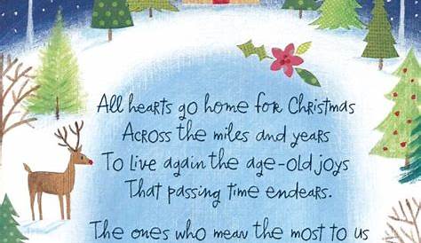 "Christmas Poem Across the Miles" ecard Blue Mountain