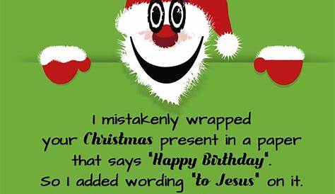 Christmas Message Funny