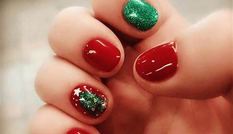 Christmas Nails Simple Design