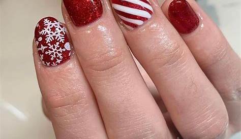 Christmas Nails That Are Short