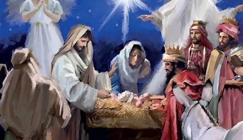 Christmas Nativity Scene Cards