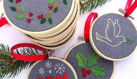 Christmas Ornaments Embroidery Designs