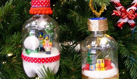 Christmas Ornaments Recycled Materials