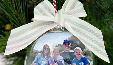 Christmas Ornaments You Can Put Pictures In