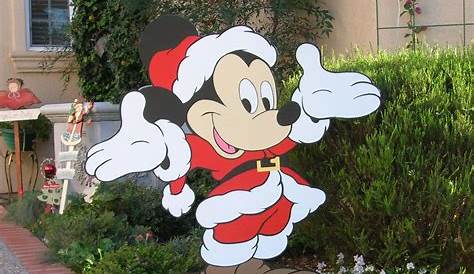 Christmas Outdoor Decorations Disney