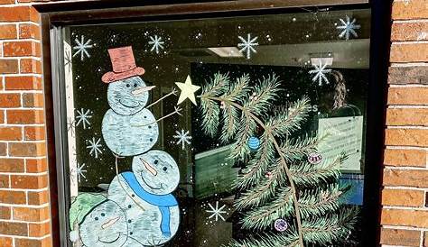 Christmas Painting Window
