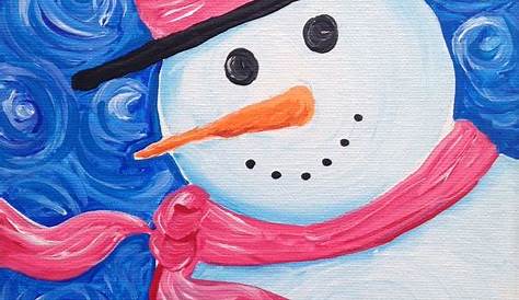 Christmas Paintings On Canvas Children