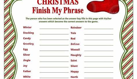 Pin on Holiday party games