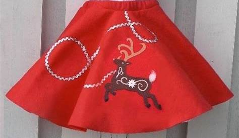 Christmas Poodle Skirt