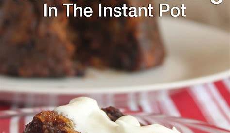 Christmas Pudding Instant Pot