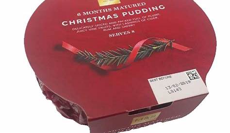Christmas Pudding Marks And Spencer