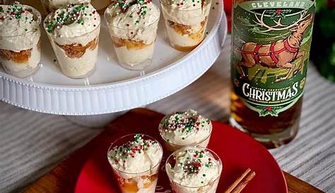 Christmas Pudding Shots Cleveland Whiskey Holiday Dessert