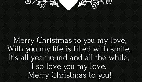 Christmas Quote For My Love
