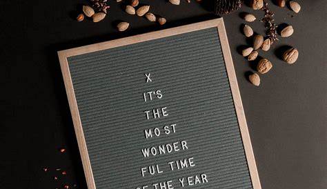 Christmas Quotes For Letter Board