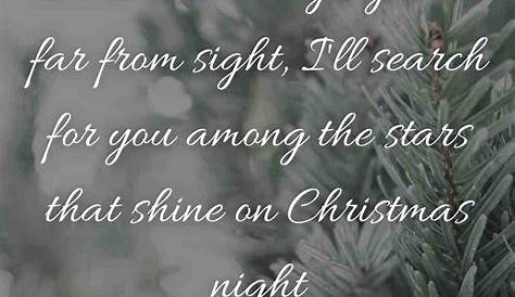 Christmas Quotes Loved Ones Lost