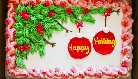 Image result for christmas sheet cakes | Christmas cake decorations