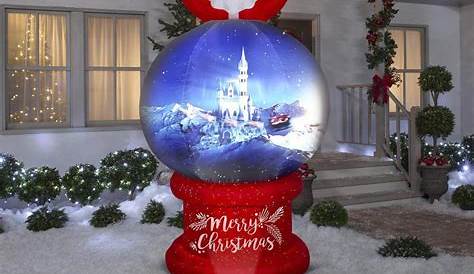 Christmas Snow Globe Projector