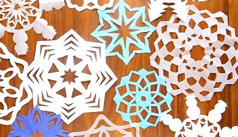 Christmas Snowflakes Paper Cutting