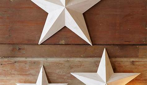 Make this Christmas star wall hanging with air dry clay, string, and a