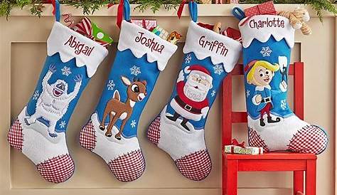 Christmas Stockings Rudolph