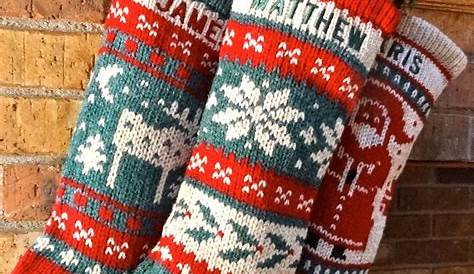 Christmas Stockings To Knit Patterns