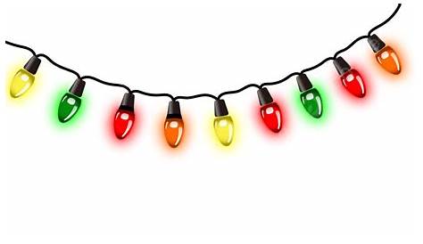 Christmas lights Clip art - Christmas Colorful Lights PNG Clipart Image