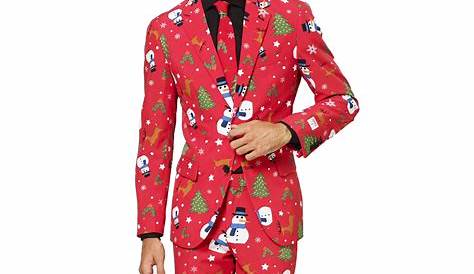 Christmas Suit Men's Big And Tall