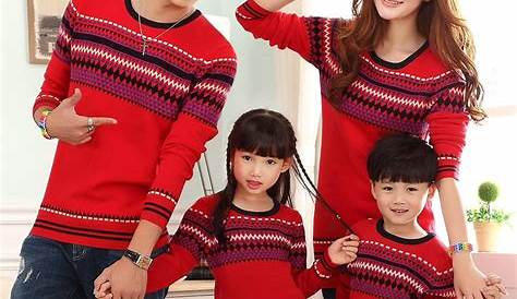 Christmas Sweaters Family Set