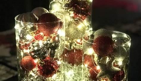 Christmas Table Centerpieces With Lights