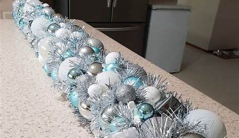 Christmas Table Decorations Using Pool Noodle