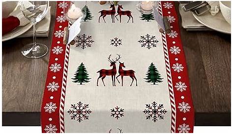 Christmas Table Runner 108 Inches
