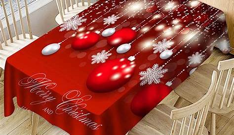 Christmas Tablecloth Rectangle