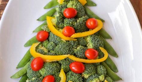 Christmas Themed Veggie Platter