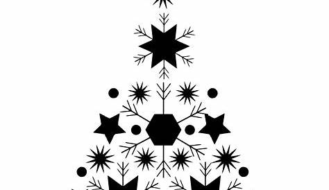 christmas tree clipart black and white 20 free Cliparts | Download