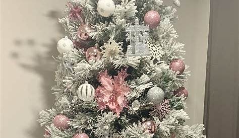 Christmas Tree Decorations Pink And Silver