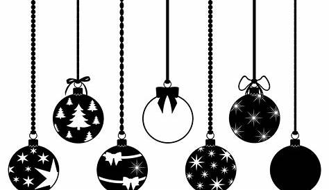 Christmas Tree Decorations Vector