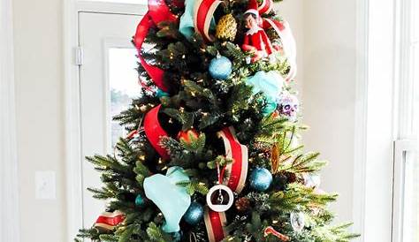 Christmas Tree Decorations With Ribbon