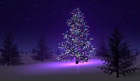 Christmas Tree Desktop Wallpaper Animated