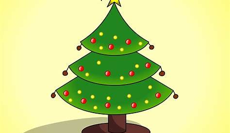 Christmas Tree Drawing Easy