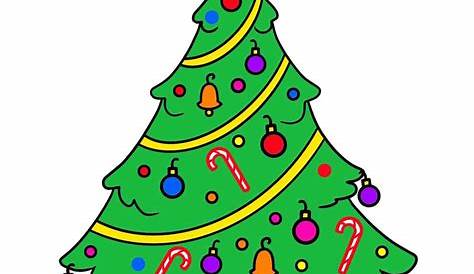 Christmas Tree Drawing Easy Video