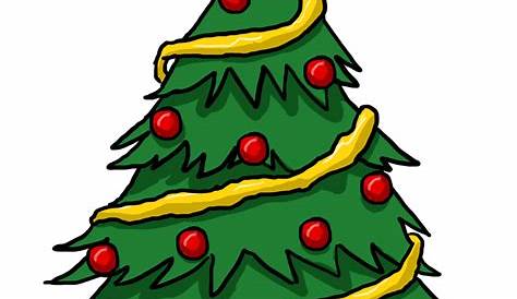 Free Christmas Tree Line Drawing, Download Free Christmas Tree Line